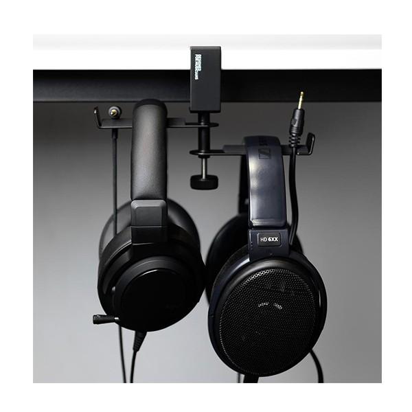 ヘッドホン ハンガー ADV. Dual Suspension Black｜e-earphone｜06