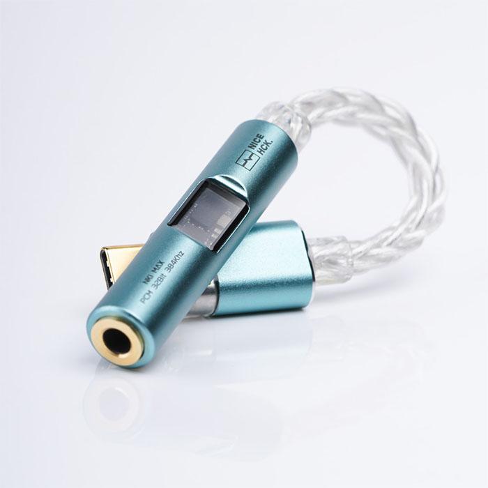 NICEHCK NICEHCK NK1 MAX グリーン 変換ケーブル USB Type-C to 3.5mm