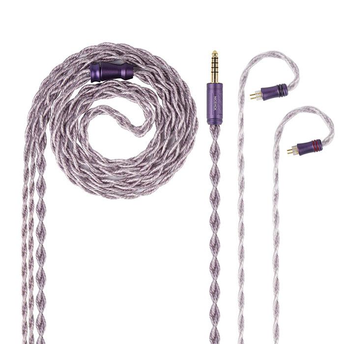 NICEHCK NICEHCK Ace Lilac (2Pin 4.4mm) イヤホンケーブル リケーブル