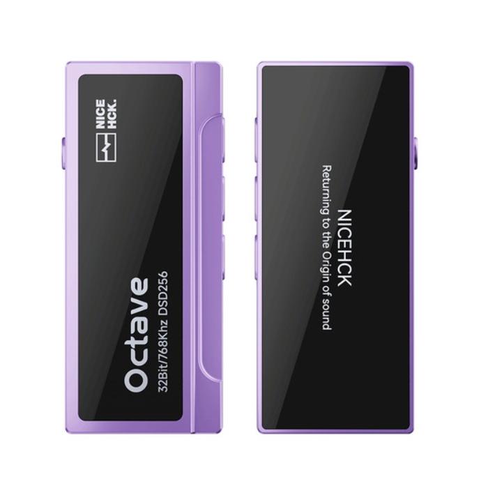 NICEHCK NICEHCK Octave パープル ヘッドホンアンプ DACアンプ