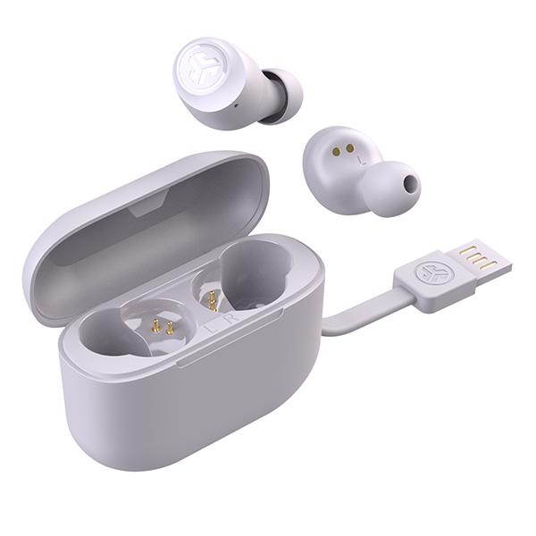 ワイヤレスイヤホン JLAB ジェイラブ Go Air Pop True Wireless Earbuds Lilac Bluetooth 最大32時間再生 マイク付き 防水 IPX4 片耳 シリーズ最軽量 (送料無料)｜e-earphone｜04