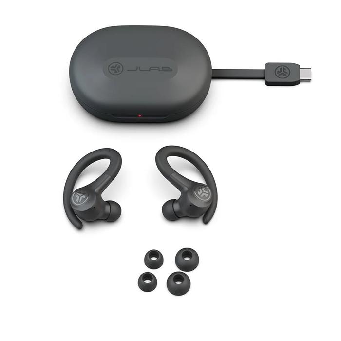 JLAB GO SPORT＋True Wireless Earbuds Graphite ワイヤレス イヤホン