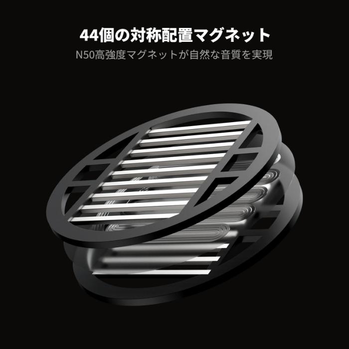 Fosi Audio i5 平?磁気 開放型ヘッドホン 有線ヘッドホン オープンイヤー オーバーイヤー リケーブル対応 ダイアフラム フォシ・オーディオ_5
