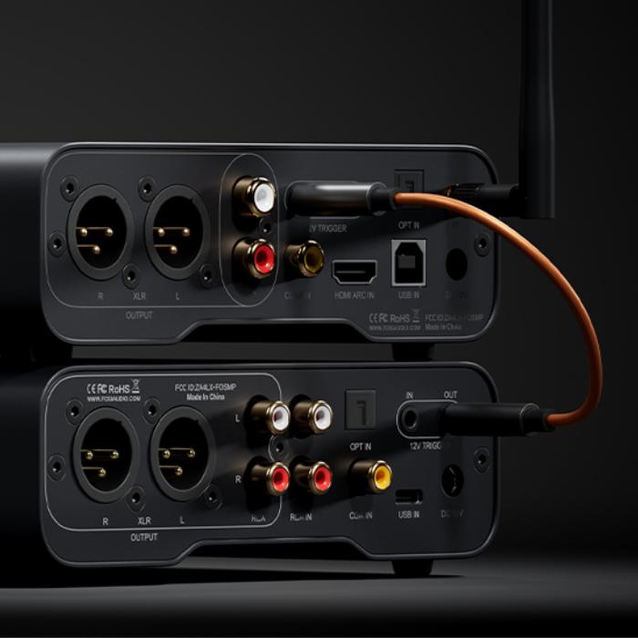Fosi Audio ZH3 据え置き ヘッドホン アンプ ヘッドホンアンプ 4.4mm バランス接続 フルバランス デスクトップHiFi フォシ・オーディオの画像