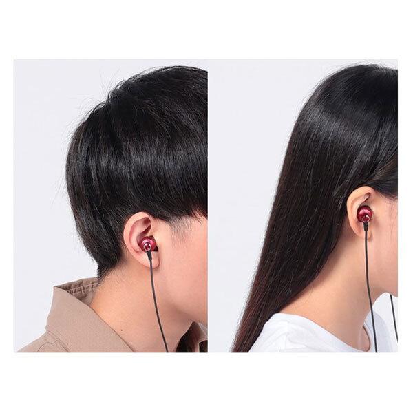 ASHIDAVOX アシダ音響 EA-HF1＋(R) レッド 有線イヤホン イヤホン 有線