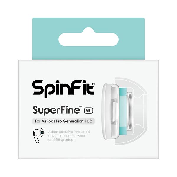 SpinFit スピンフィット SuperFine ML 1ペア Airpods Pro イヤーピース 