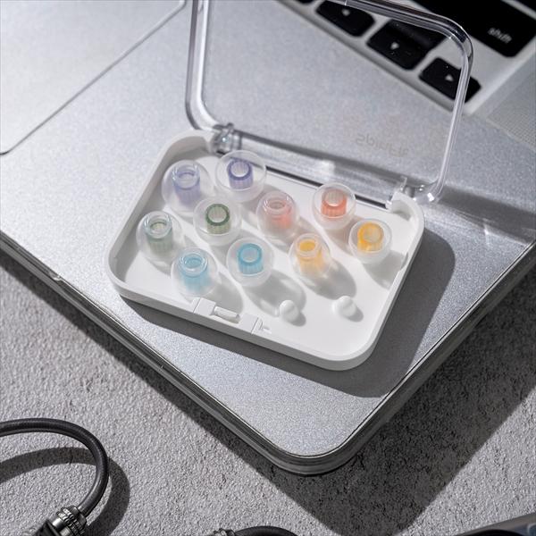 SpinFit Tip Pod イヤーチップ収納ケース ホワイト イヤーピース