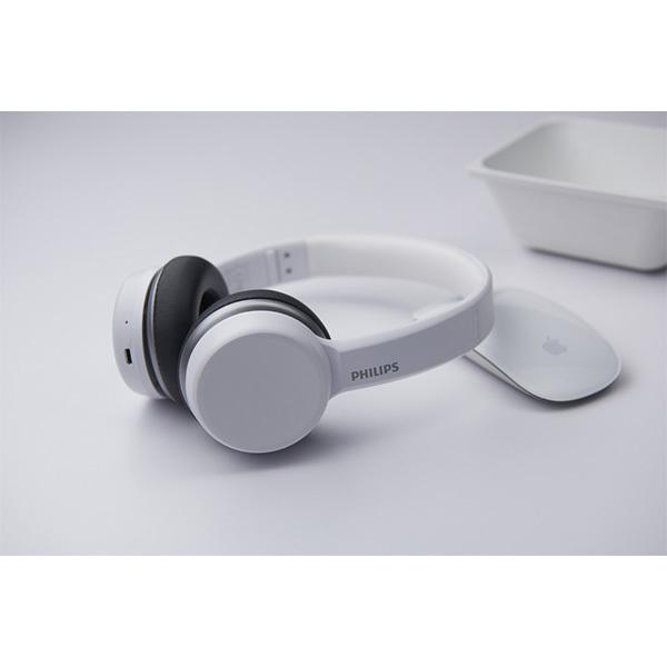 ワイヤレス Bluetooth ヘッドホン PHILIPS TAH5255 ホワイト iPhone ハンズフリー 高音質 ヘッドフォン｜e-earphone｜04