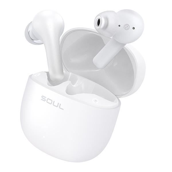 (ワイヤレスイヤホン) SOUL S-LIVE ANC WHITE カナル型 Bluetooth ブルートゥース ノイズキャンセリング マイク付き 通話 外音取り込み ソウル (送料無料)｜e-earphone｜02