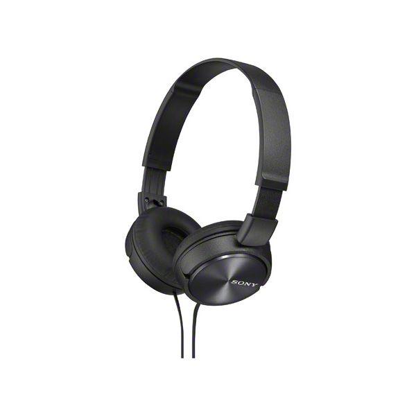 SONY ソニー 有線 ヘッドホン 折りたたみ可 コンパクト MDR-ZX310B ブラック｜e-earphone