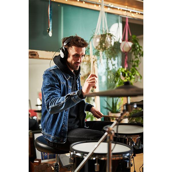(お取り寄せ) Roland ローランド VMH-D1 電子ドラム用ヘッドホン 有線ヘッドホン 高音質 (送料無料)の画像