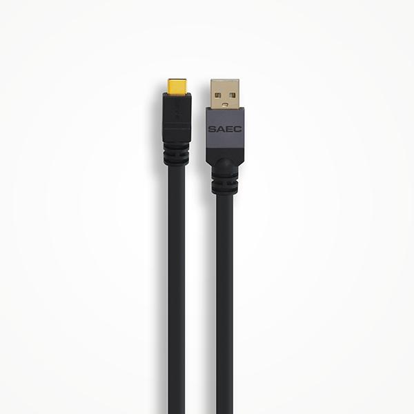(お取り寄せ) SAEC USBケーブル STRATOSPHERE SUS-020 A-TypeC (0.7m)｜e-earphone｜02