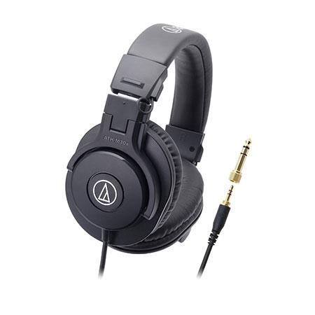 オーディオテクニカ（audio-technica） ATH-M30X ヘッドホン 有線 有線
