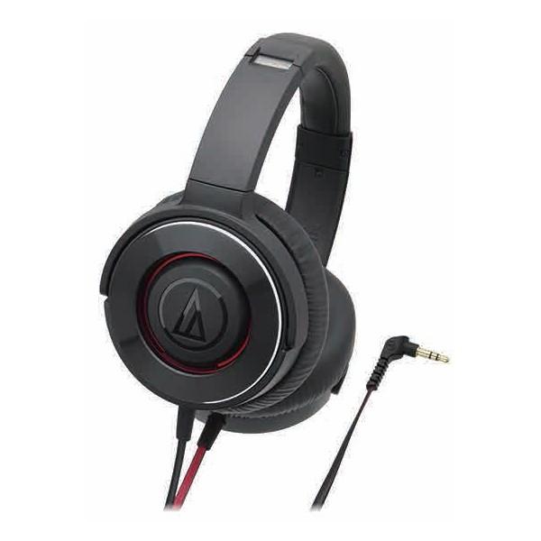 (お取り寄せ)ヘッドホン audio-technica オーディオテクニカ SOLID BASS ATH-WS550 BRD レッド