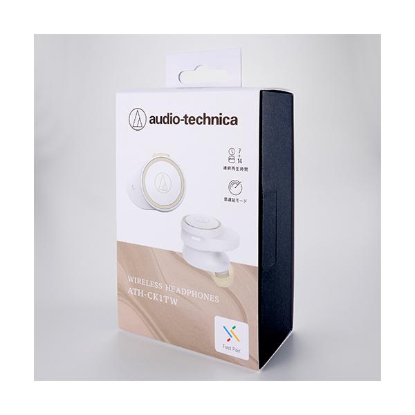オーディオテクニカ（audio-technica） ATH-CK1TW WH ホワイト