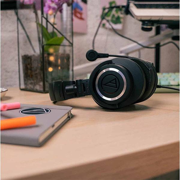 audio-technica オーディオテクニカ ATH-M50xSTS-USB ゲーミングヘッドセット マイク モニター ヘッドホン (送料無料)｜e-earphone｜08