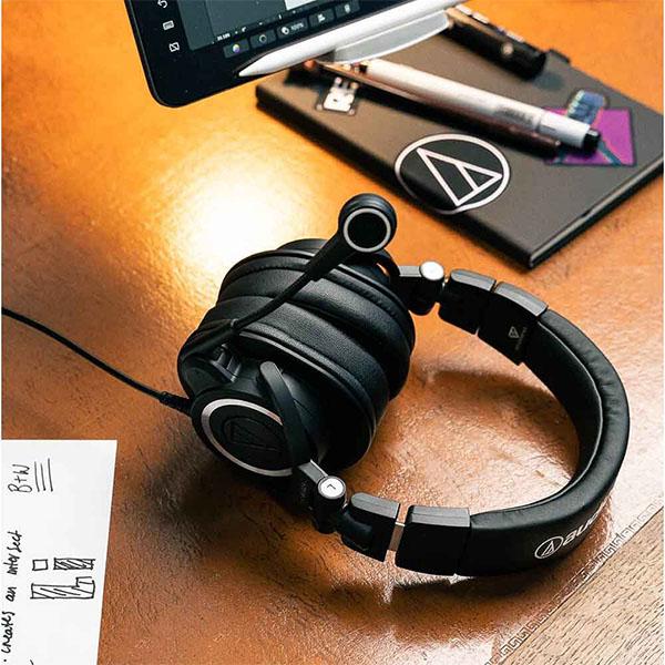 audio-technica オーディオテクニカ ATH-M50xSTS-USB ゲーミングヘッドセット マイク モニター ヘッドホン (送料無料)｜e-earphone｜10
