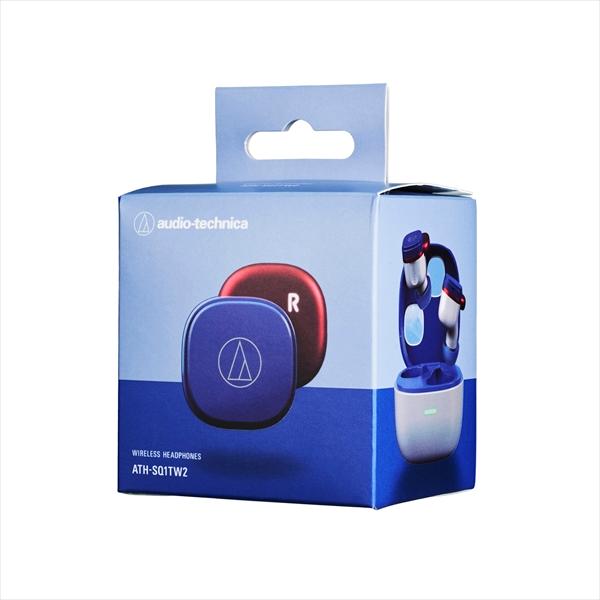 ワイヤレスイヤホン audio-technica オーディオテクニカ ATH-SQ1TW2 NRD ネイビーレッド Bluetooth マルチポイント (送料無料)｜e-earphone｜18