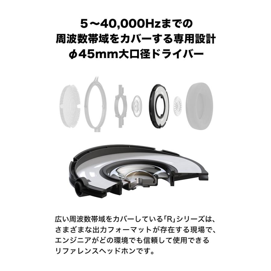 audio-technica ATH-R70xa 有線 ヘッドホン 開放型 モニターヘッドホン プロ ミキシング マスタリング オーディオテクニカ_3