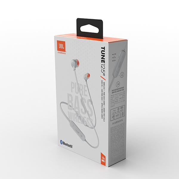 TUNE (在庫限り) JBL ジェイビーエルTUNE125BT ホワイト (JBLT125BTWHT