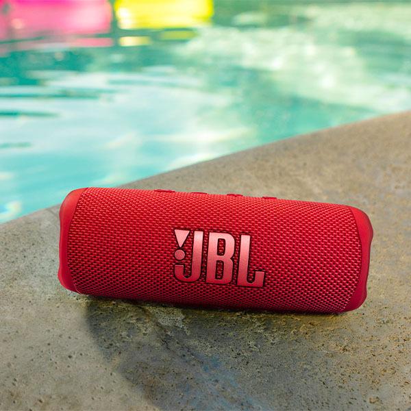 ポータブル Bluetooth スピーカー JBL FLIP6 レッド (JBLFLIP6RED