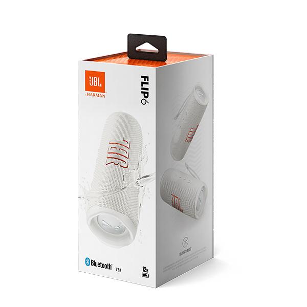 JBL FLIP FLIP6 ホワイト (JBLFLIP6WHT) ポータブル Bluetooth JBL FLIP FLIP6 ホワイト (JBLFLIP6WHT) ポータブル Bluetooth