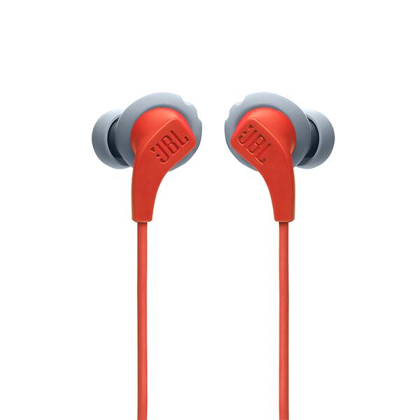 JBL 有線イヤホン 2点セット ミントは未使用　赤は使用済美品　ライトニング JBL ジェービーエル ENDURANCE RUN 2 WIRED コーラル 有線イヤホン