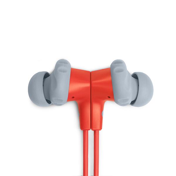 JBL 有線イヤホン 2点セット ミントは未使用　赤は使用済美品　ライトニング JBL ジェービーエル ENDURANCE RUN 2 WIRED コーラル 有線イヤホン