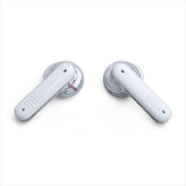 JBL TUNE FLEX Ghost Edition ホワイト ジェービーエル ワイヤレスイヤホン ノイズキャンセリング カナル型 インナーイヤー型 Bluetooth｜e-earphone｜14