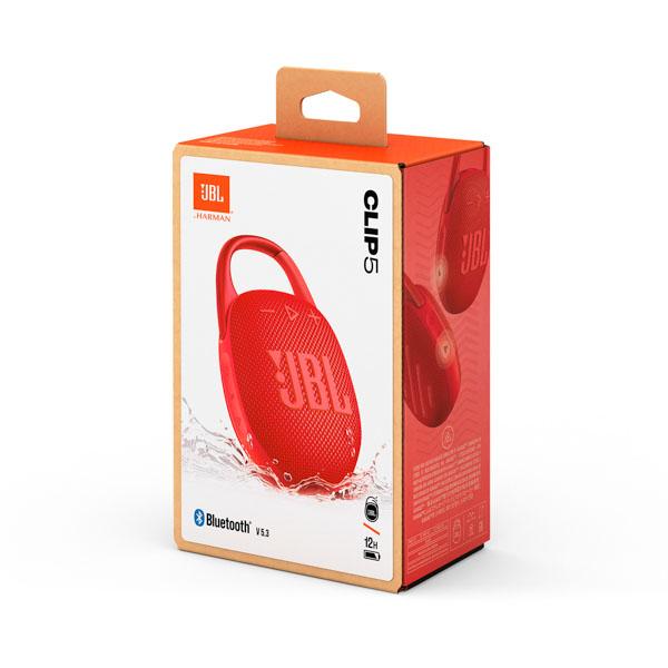 JBL CLIP 5 レッド (JBLCLIP5RED) ワイヤレス スピーカー iPhone