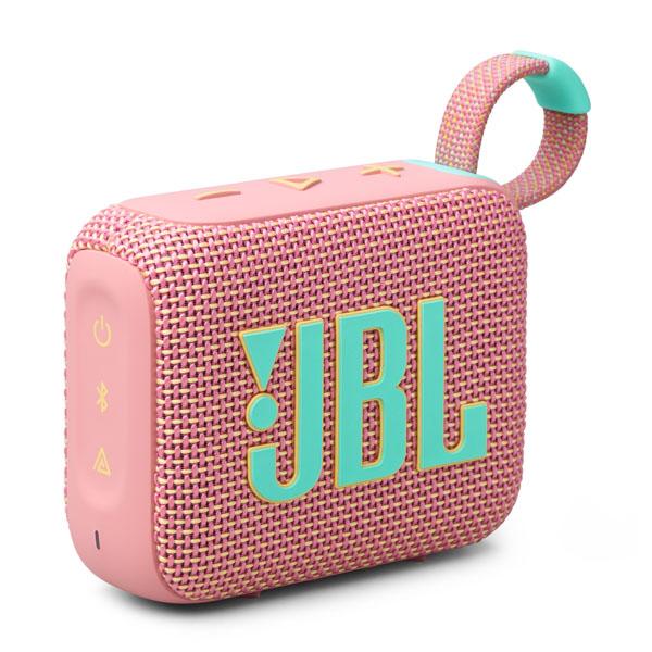 JBL GO 4 スウォッシュピンク (JBLGO4PINK) ワイヤレススピーカー iPhone android スマホ対応 Bluetooth 防水 防塵 IP67 ジェービーエル｜e-earphone｜02