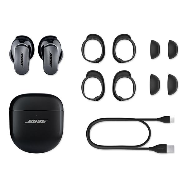 (〜6/30まで！BOSE サマーキャンペーン！)Bose QuietComfort Ultra Earbuds Black ボーズ ワイヤレスイヤホン Bluetooth ノイズキャンセリング 通話 防水｜e-earphone｜09