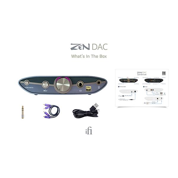 iFi-Audio ZEN DAC 3 ヘッドホンアンプ 据置型 アンプ バランス接続可能 バスパワー 可能 ゼンダック アイファイオーディオ ZENDAC3の画像