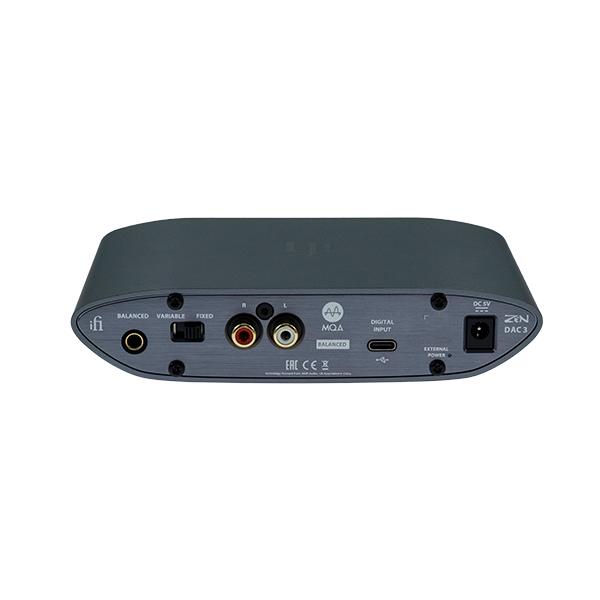 iFi-Audio ZEN DAC 3 ヘッドホンアンプ 据置型 アンプ バランス接続可能 バスパワー 可能 ゼンダック アイファイオーディオ ZENDAC3の画像
