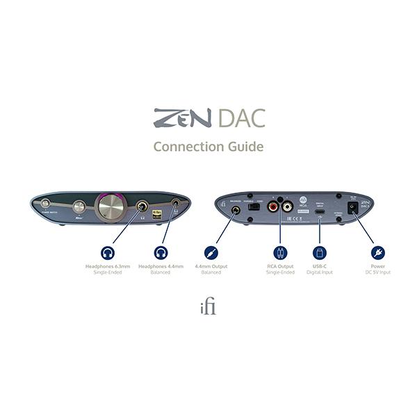 iFi-Audio ZEN DAC 3 ヘッドホンアンプ 据置型 アンプ バランス接続可能 バスパワー 可能 ゼンダック アイファイオーディオ ZENDAC3の画像