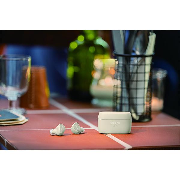 Jabra ジャブラ Elite 5 Gold Beige ワイヤレスイヤホン Bluetooth ノイズキャンセリング ANC マイク付き 防水 防塵 IP55 防塵