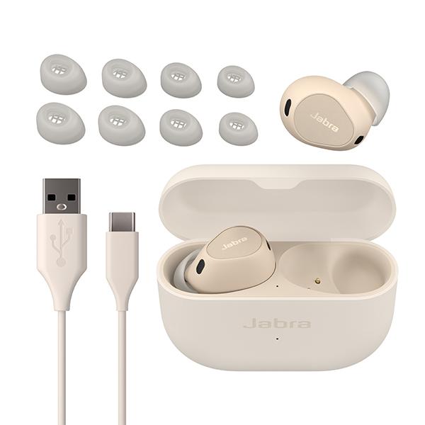 Jabra Elite 10 Cream ジャブラ ワイヤレスイヤホン ノイズキャンセリング Bluetooth ブルートゥース イヤホン｜e-earphone｜14