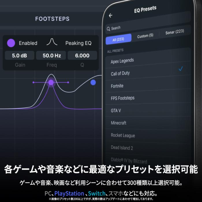 SteelSeries Arctis Nova 7P Wireless Gen 2 ゲーミング ヘッドホン ヘッドセット ワイヤレス 密閉型 Bluetooth 2.4GHz 低遅延 ゲーム PCの画像