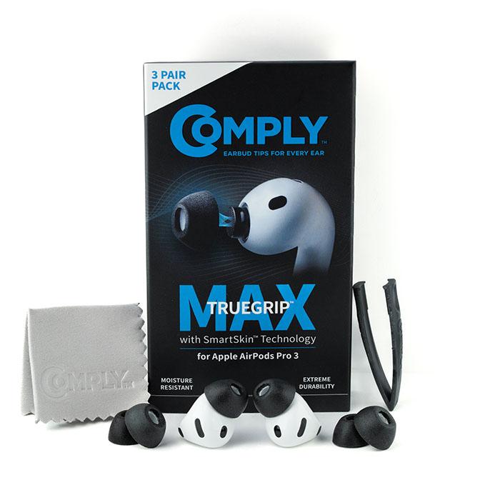 Comply TRUEGRIP MAX for AirPods Pro 3【Sサイズ/3ペア】イヤーピース