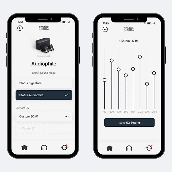 (ハイブリッド型) STATUS BETWEEN 3ANC ブラック ステイタス ワイヤレスイヤホン Bluetooth イヤホン ワイヤレス ブルートゥース ノイズキャンセリング 送料無料｜e-earphone｜07