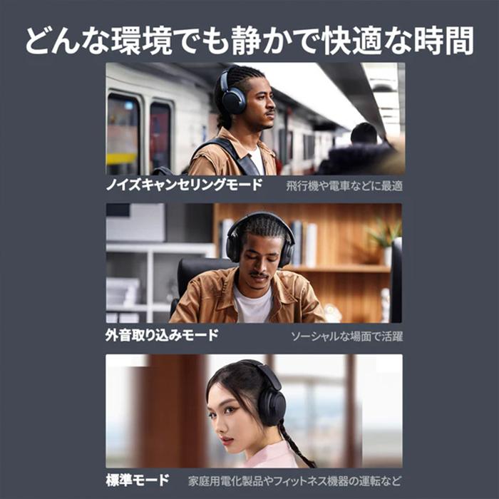 1MORE 1MORE 1MORE SonoFlow Pro HQ51 ブルー ワイヤレス ヘッドホン