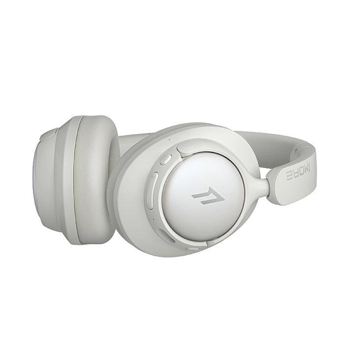 1MORE SonoFlow SE HQ31 ホワイト ワイヤレス ヘッドホン Bluetooth ノイズキャンセリング ANC ゲーミングモード 低遅延 LDAC ワンモアの画像