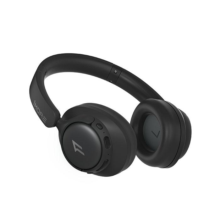 1MORE SonoFlow SE HQ31 ブラック ワイヤレス ヘッドホン Bluetooth ノイズキャンセリング ANC ゲーミングモード 低遅延 LDAC ワンモアの画像