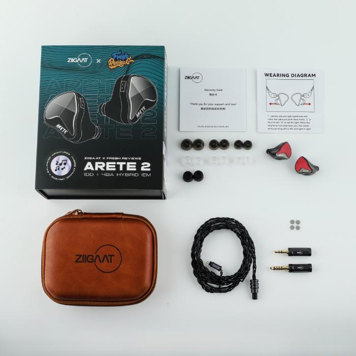 ZIIGAAT ZiiGaat ZiiGaat x Fresh Reviews Arete II - Red 有線