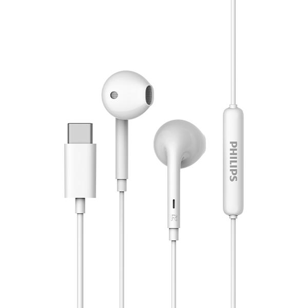 PHILIPS USB-Cハイレゾイヤホン ホワイト フィリップス 有線イヤホン typeC タイプC インナーイヤー型 イントラコンカ型｜e-earphone｜08