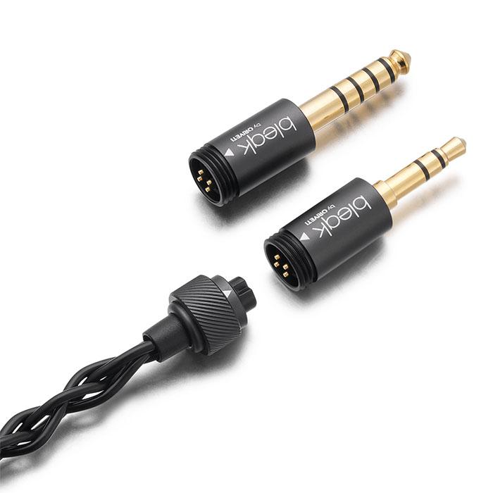 ORIVETI bleqk Purecaster 有線イヤホン イヤホン 有線 密閉型 カナル型 シュア掛け リケーブル対応 CIEM 2pin 3.5mm 4.4mm オリベティの画像