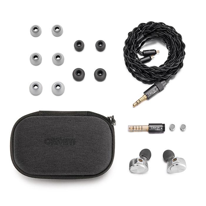 ORIVETI bleqk Purecaster 有線イヤホン イヤホン 有線 密閉型 カナル型 シュア掛け リケーブル対応 CIEM 2pin 3.5mm 4.4mm オリベティの画像
