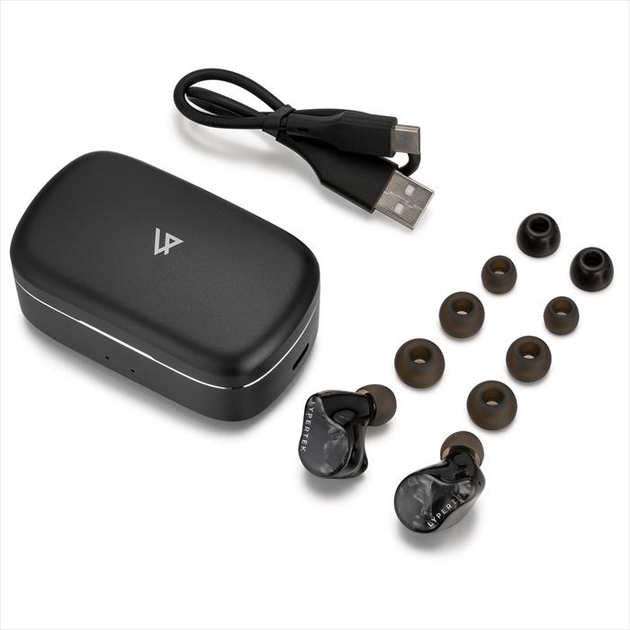 LYPERTEK ワイヤレスイヤフォン 充電ケース付き LYPERTEK PUREPLAY C3 Black ワイヤレスイヤホン Bluetooth