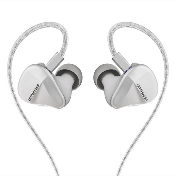 LETSHUOER Cadenza4 有線イヤホン 中華イヤホン リケーブル可能 LETSHUOER Cadenza 4 有線イヤホン カナル型 耳掛け型 シュア掛け 2pin