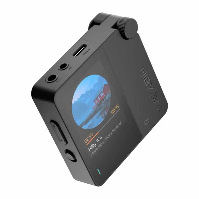 HiBy Music HiByMusic W4 Black ポータブルDAC Bluetooth接続 有線接続